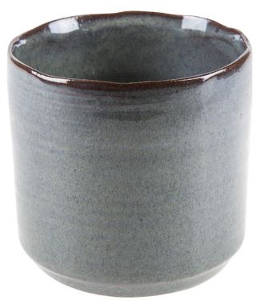 Cosy @ Home Bloempot Groen Rond Aardewerk