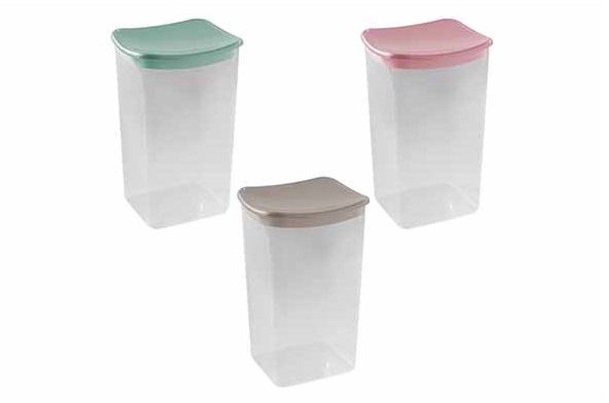 Tokyo Opbergdoos 3 Ass 1,9l 12,8x11,3xh20,5cm
