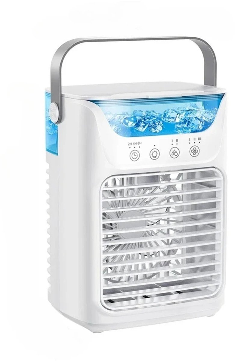 Bol.com Lilac & Lily Mobiele Airco – Aircooler zonder afvoerslang - 3 in 1 Mini Airco, Humidifier & Ventilator - Verneveling - 650 ml aanbieding