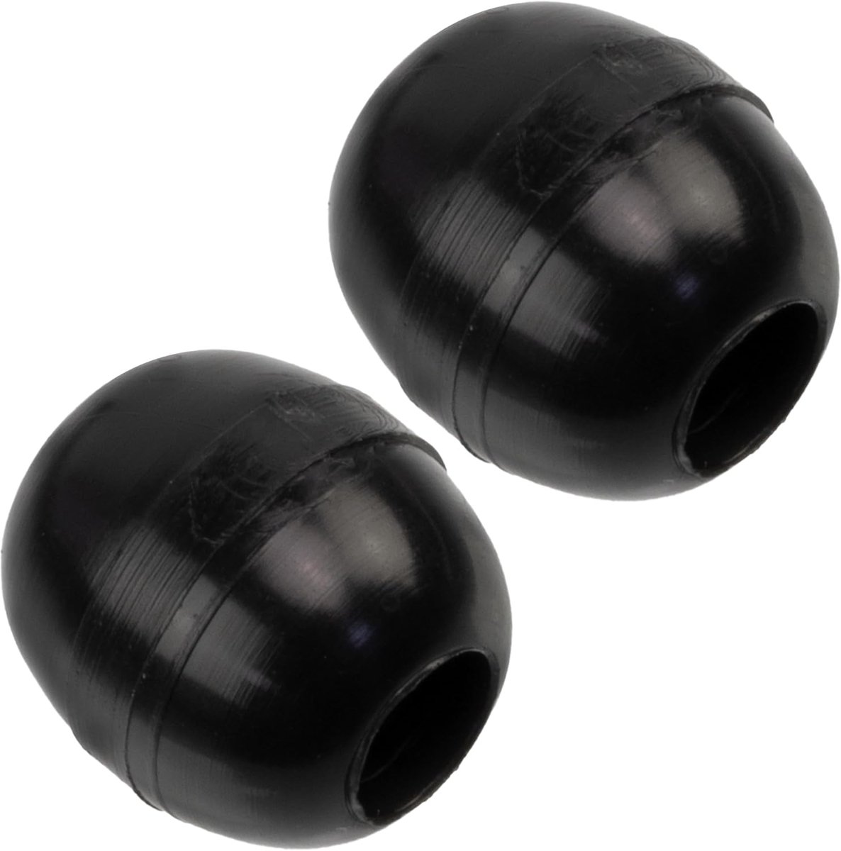 - Set van 24 Kordonsuiteinden Ø4 mm voor veter touw draad - kleur zwart - van plastic - bescherming tegen rafelen voor naaiprojecten en creatieve hobby's
