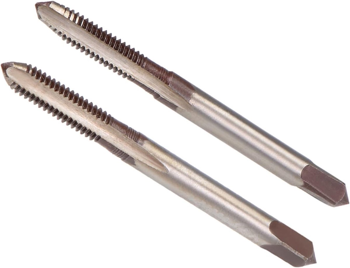 M4 x 0,7 schroefdraad metrisch legering gereedschap staal schroef afluisteren conische kraan - (toepassing: voor machine schroefdraad reparatie) 1 paar