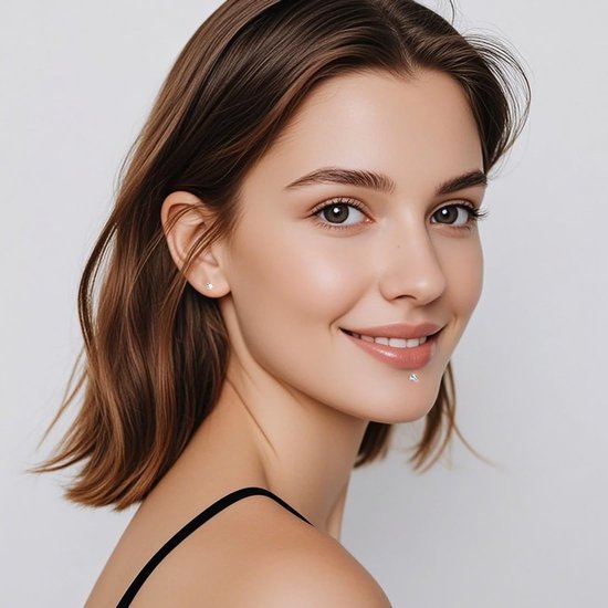 conisch, roestvrij staal, lip, tragus, helix, kraakbeen, oor, lip, hypoallergeen, tragus, helix, labret-piercing, conisch, 9 stuks — afbeelding 4