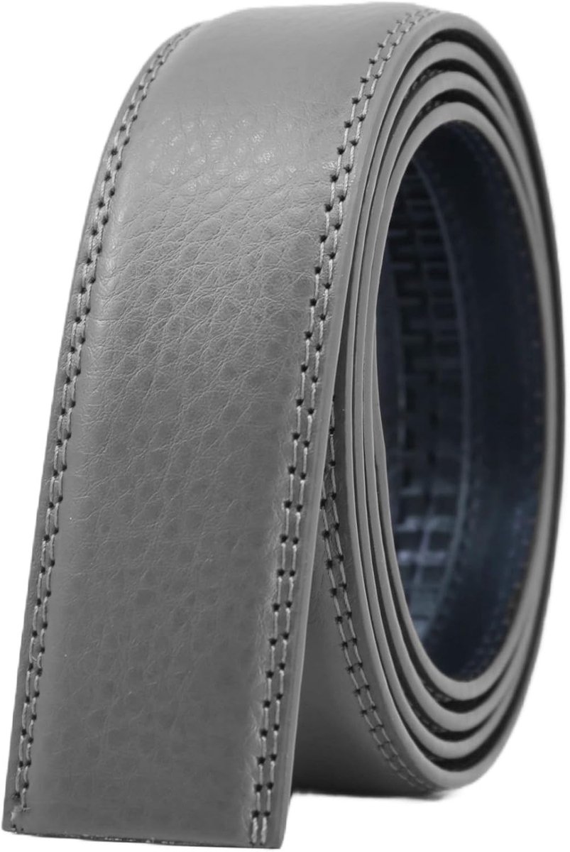 lederen herenriem zonder gaten 35 mm breed zonder gesp