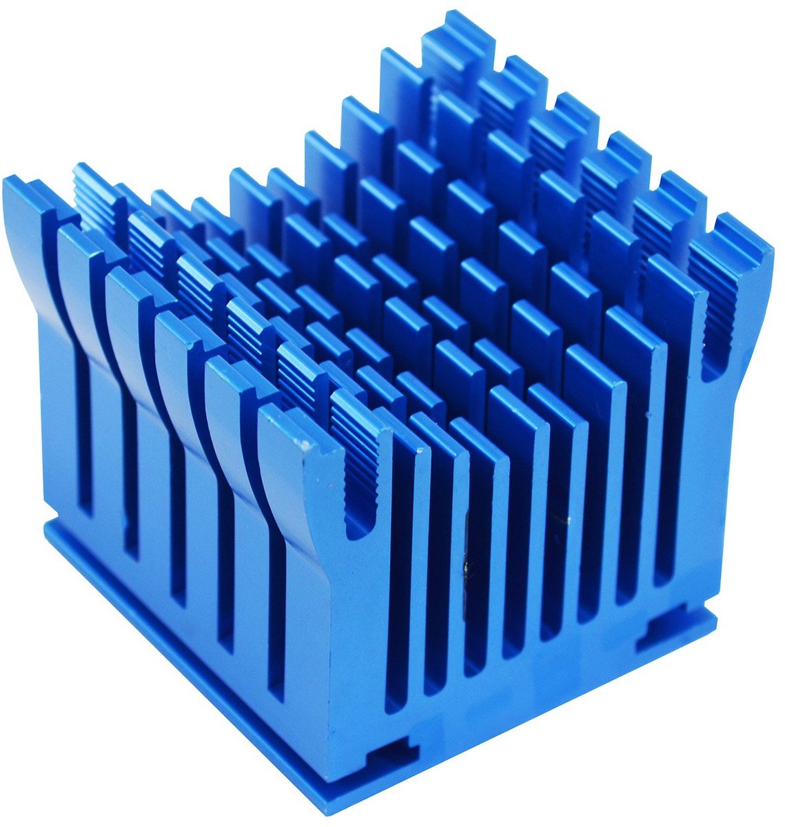 NB Cooler 1 - Aluminium Northbridge Heatsink, Koeler voor Moederbord Chipset, Ondersteuning 40mm Ventilator, Koellichaam