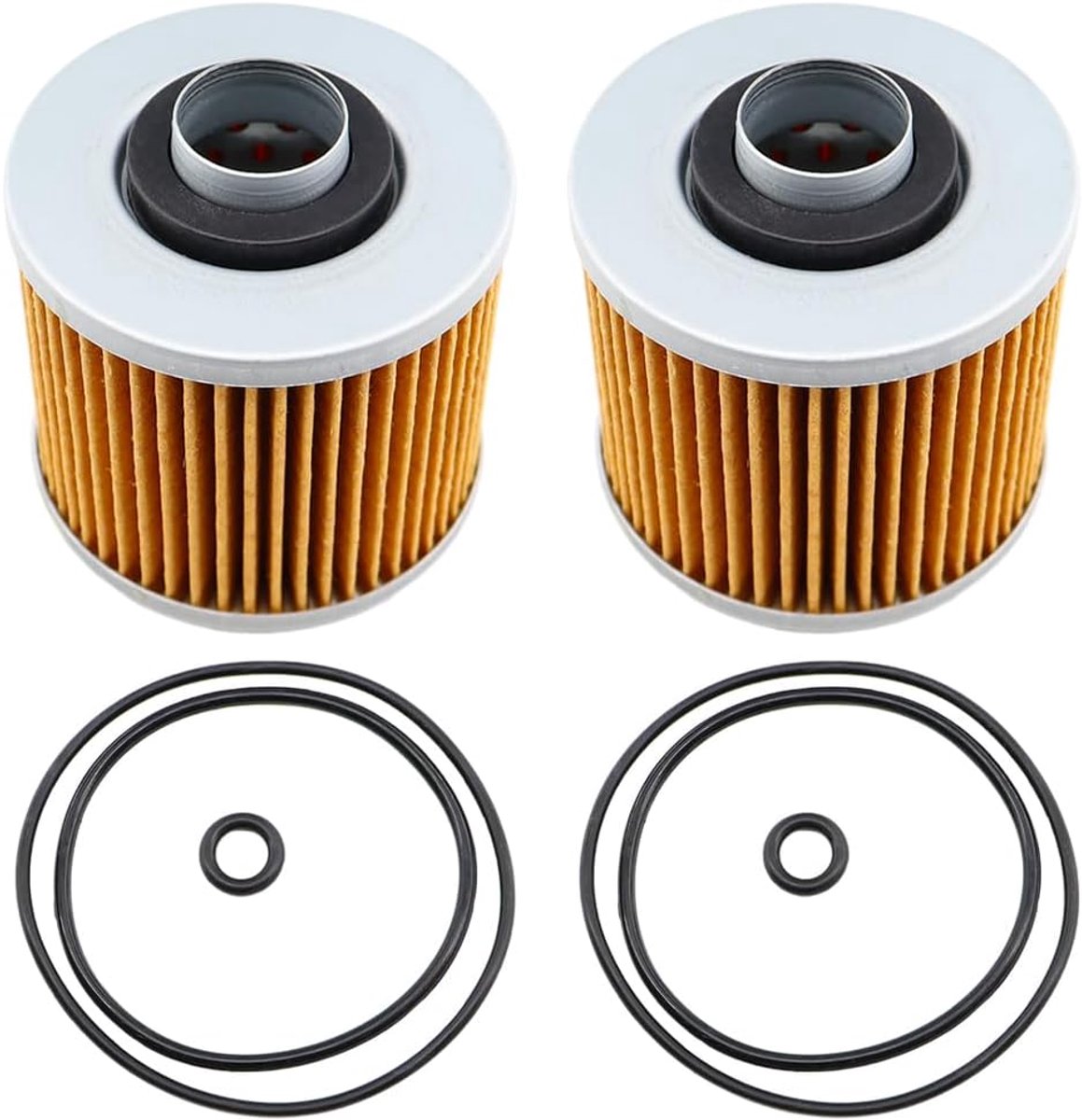 2 x oliefilter HF145 voor Yamaha motorfietsen