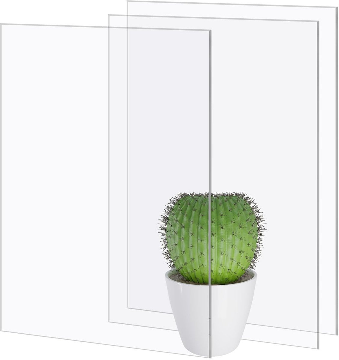 Transparante plexiglas Plaat van transparant plexiglas, A3-formaat, transparante plexiglasplaat, acrylplaten, A3-formaat, binnenwanden van plexiglas, decoratief