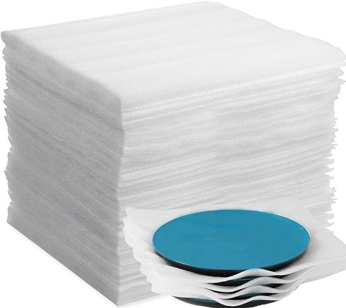 100 Stuks Schuimfolie 30x30 cm, Pakpapier Schotel Bescherming, Afbeelding, Wijn, Beschermfolie Bescherming voor Verhuizing Kwetsbare Items