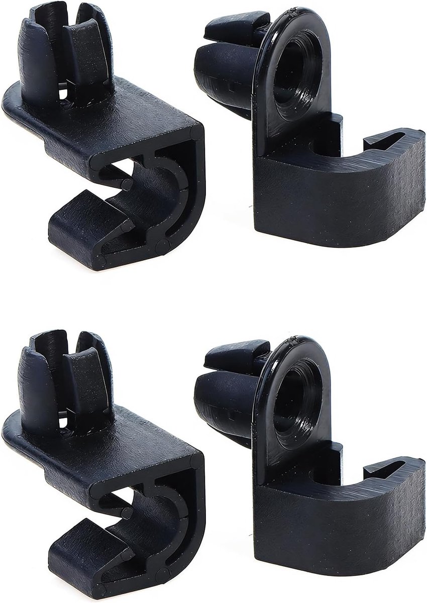 4 stuks houders voor motorkap, OEM 792843, clips voor bevestiging van de motorkap, houder voor bevestiging