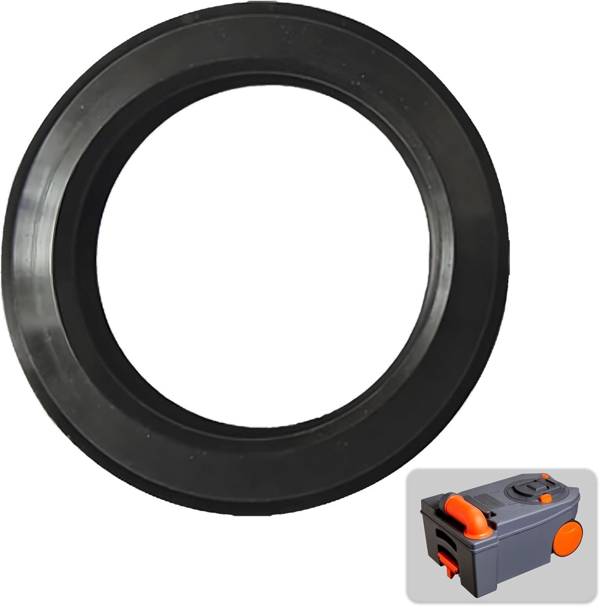 23721 voor Thetford cassette lipafdichting 110 mm compatibel met C200, C250, C400, C500, C2, C3, C4, caravan, camper, toilet, afvaltanks