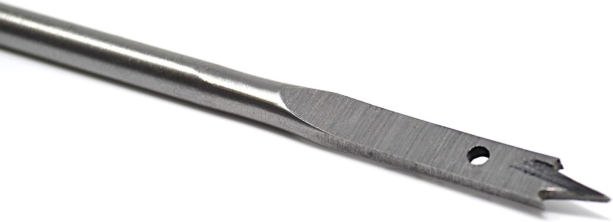 1 x platte freesboor met zeskantschacht Ø 11 mm platte boor