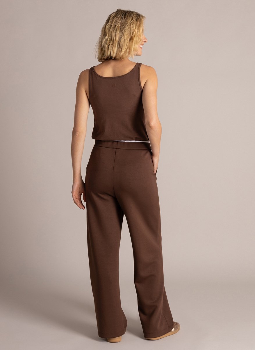 YEST Zuleica Essential Tops - Mocca Brown - maat 44