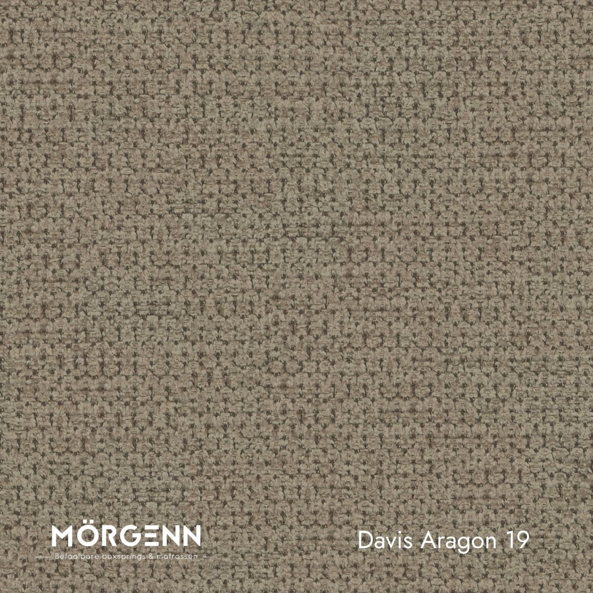 Mörgenn Davis Aragon Stofstaal - Meubelstof voor Boxspring en Bed - Aragon 19