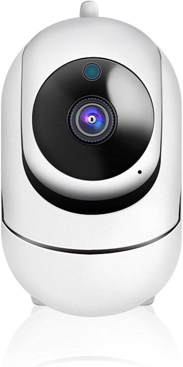 WIFI Camera - Beveiligingscamera Binnen - Huis Bewaken - Slimme Tracking - 1080P HD - Wit