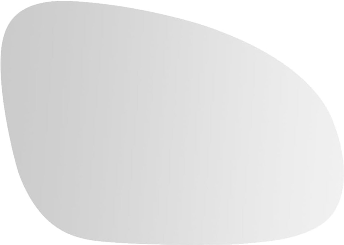Spiegelglas Rechts Passagierszijde Verwarmd met Dragerplaat voor VW Golf 5 MK5 2003-2009 Passat B6 2005-2011 Jetta 5 MK5 2005-2010 (Rechts)