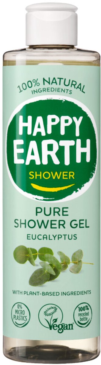Happy Earth 100% Natuurlijke Douchegel Eucalyptus 300 ml