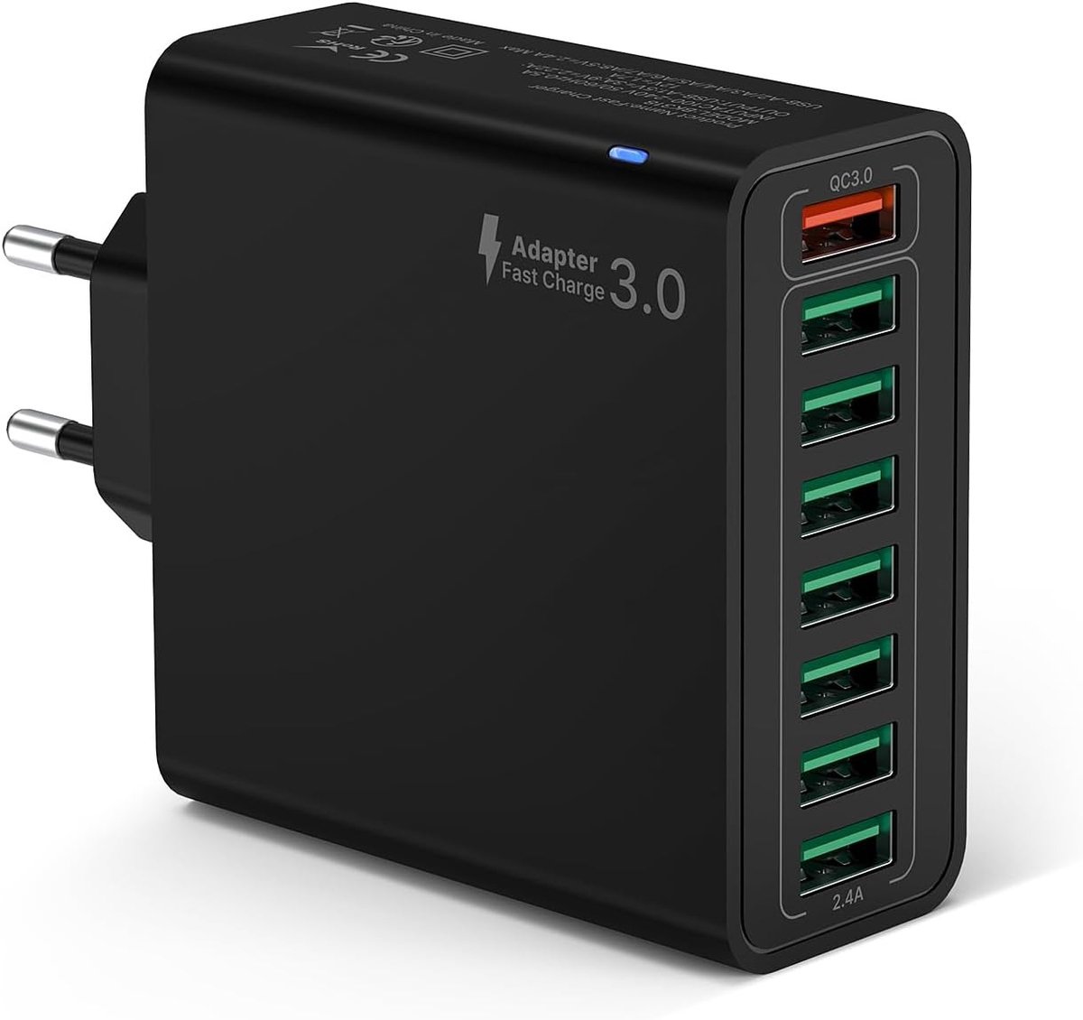 USB C Oplader - Wit - 18W - Snellader met Compact Ontwerp - Voor Smartphones en Tablets
