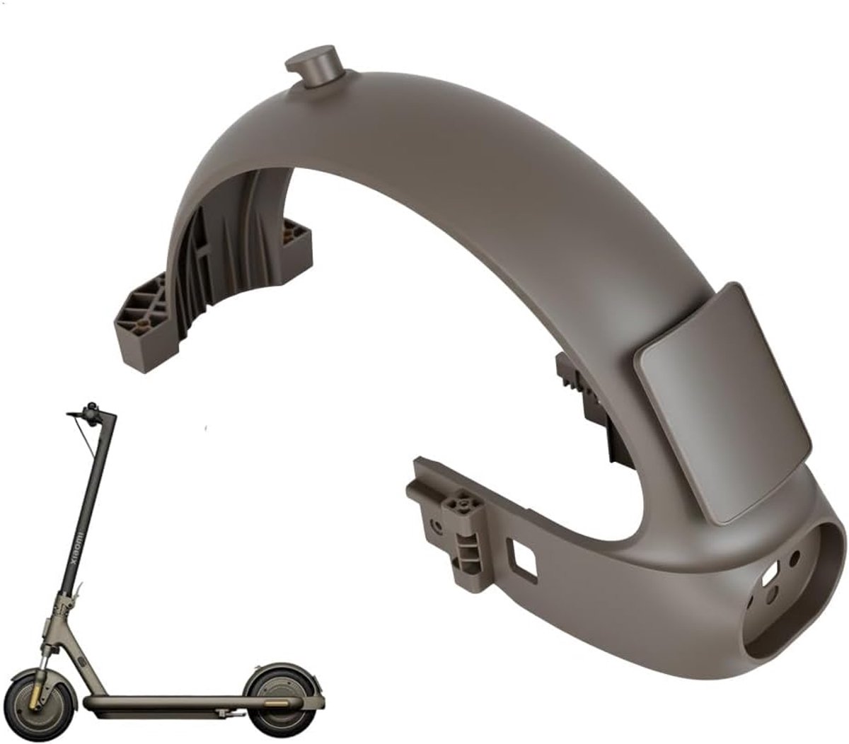 Achterspatbord voor Xiaomi 4 Pro Max spatbord voor elektrische scooter accessoires reserveonderdelen