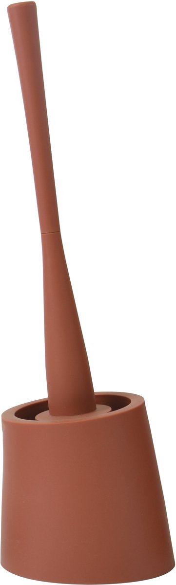 Spirella Move Toiletborstel met Houder – Toiletborstelhouder van Stevig Kunststof – Badkameraccessoires met Klassiek en Elegant Design
