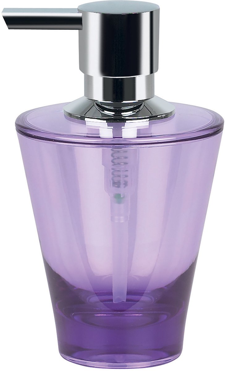 Spirella Zeepdispenser Max Light – Zeeppomp voor Badkamer – Geschikt voor Lotion en Desinfectant – Elegant Badkamer Accessoire