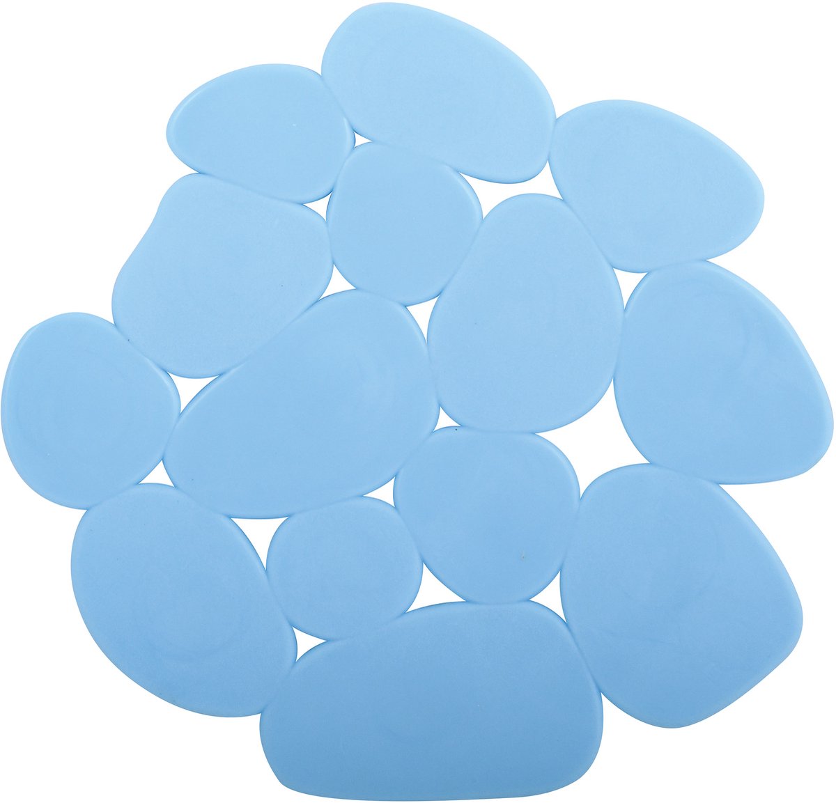MSV Antislip Pads – Set van 4 Antislip Stickers voor Bad en Douche – Badmat Antislip Pads met Kiezelsteendesign – Badkamer Antislip