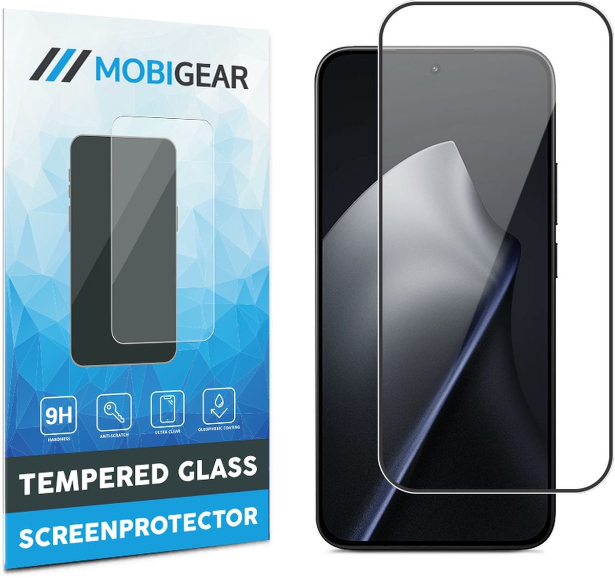 Mobigear Screenprotector geschikt voor Xiaomi 15T Glazen | Mobigear Premium Screenprotector - Case Friendly