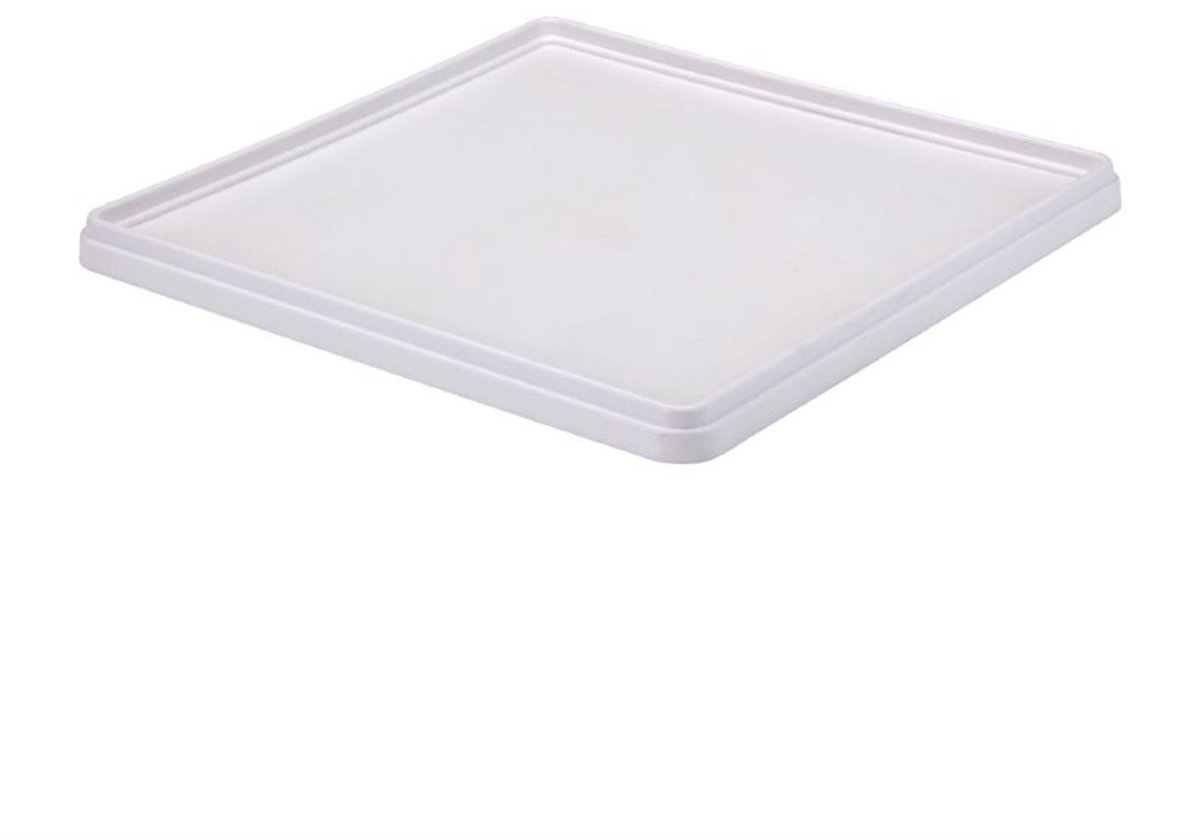 CAMBRO Deksel voor Camrack Manden - 50 x 50 x 2.4 cm - Wit