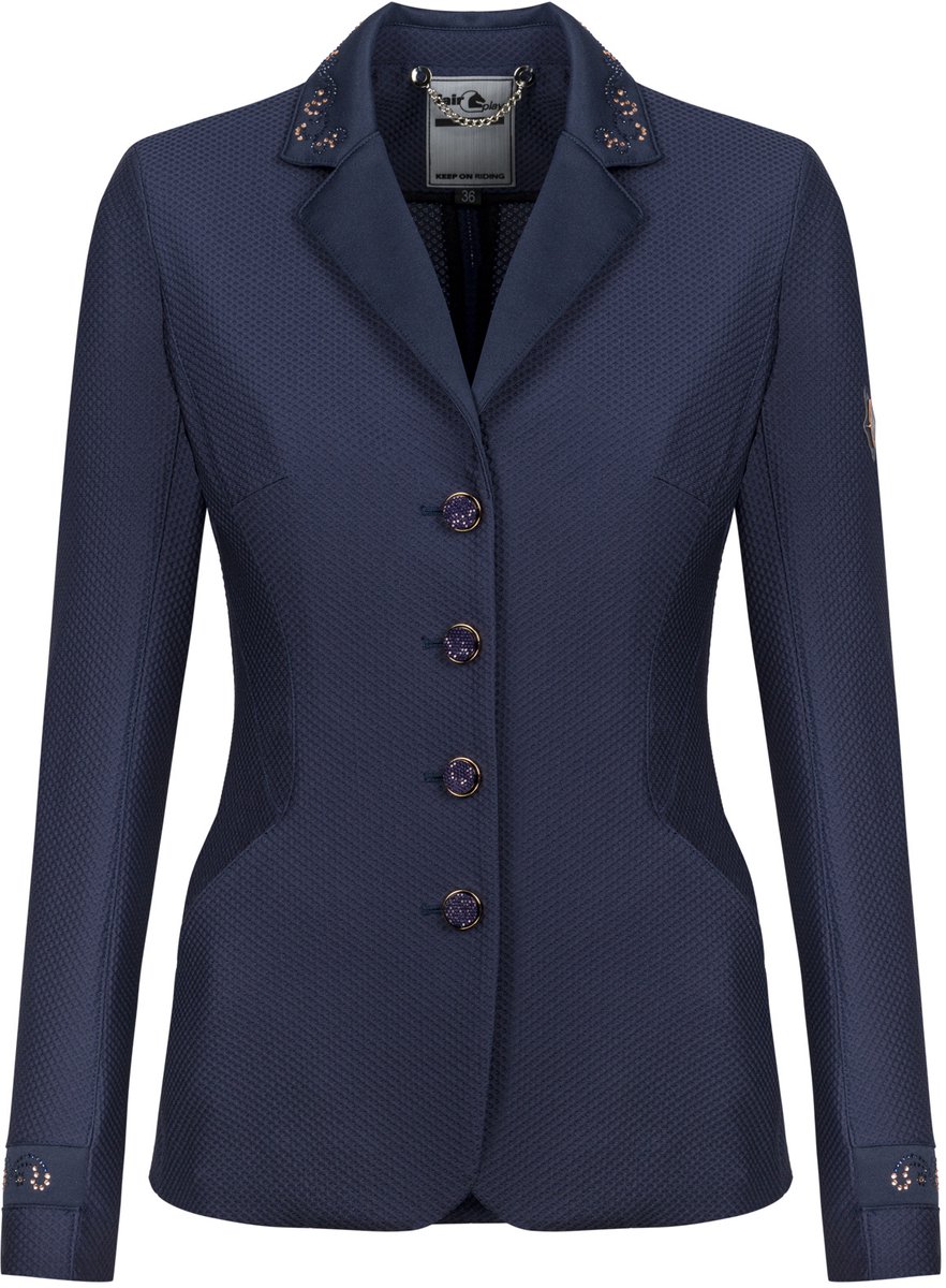 Fair Play Wedstrijdjasje Taylor ComFiMesh Chic Rose Gold-Navy-40