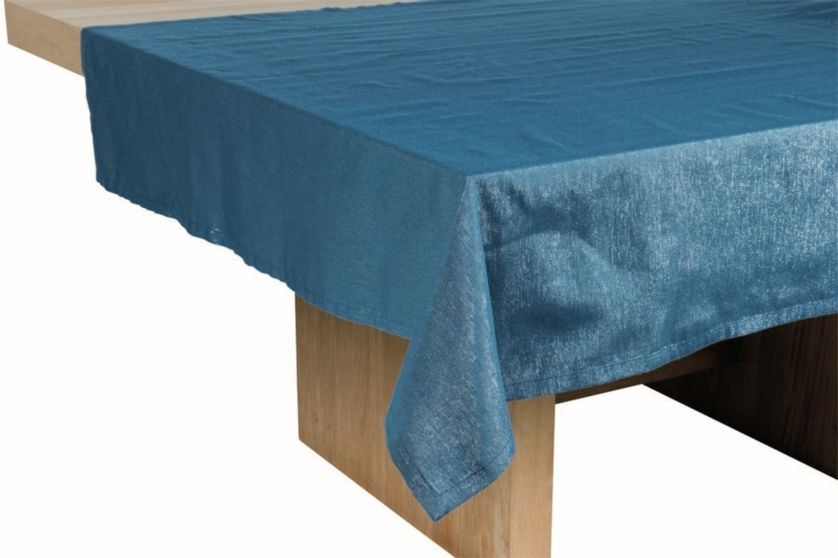 Sparkle Tafelkleed Textiel zwart 140x240cm