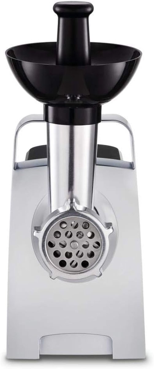 Vleesmolen - Keukenmachine - Zelf worst maken - Krachtige 1400 watt - 368 kg - Zwart zilver — afbeelding 3