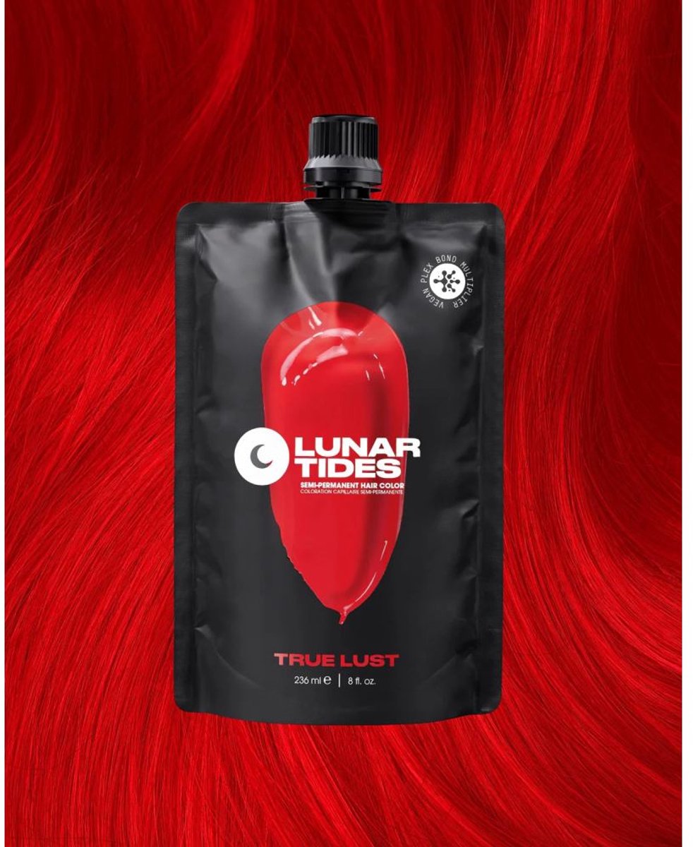 Lunar Tides - True Lust Semi permanente haarverf - 8 oz / 236 ml - One Size - Rood