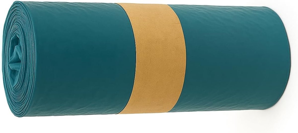 SnelShoppen - Extra Sterke Vuilniszakken 240 Liter XXL Blauw - 70μ Zware Afvalzakken voor Industrie en Kantoor, Scheurvast en Stevig - 15 Stuks