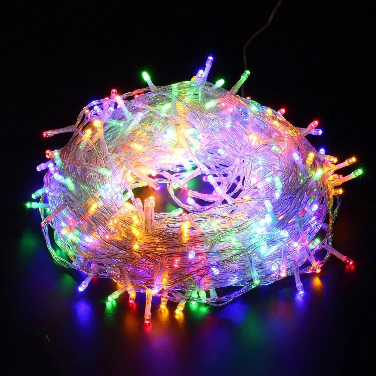 SnelShoppen - LED Fairy Lights 100 Warm White Bulbs 11 Meter voor Binnen en Buiten - Tuinverlichting, Kerstverlichting, Bruiloft, Feest, Kerstboom, 8