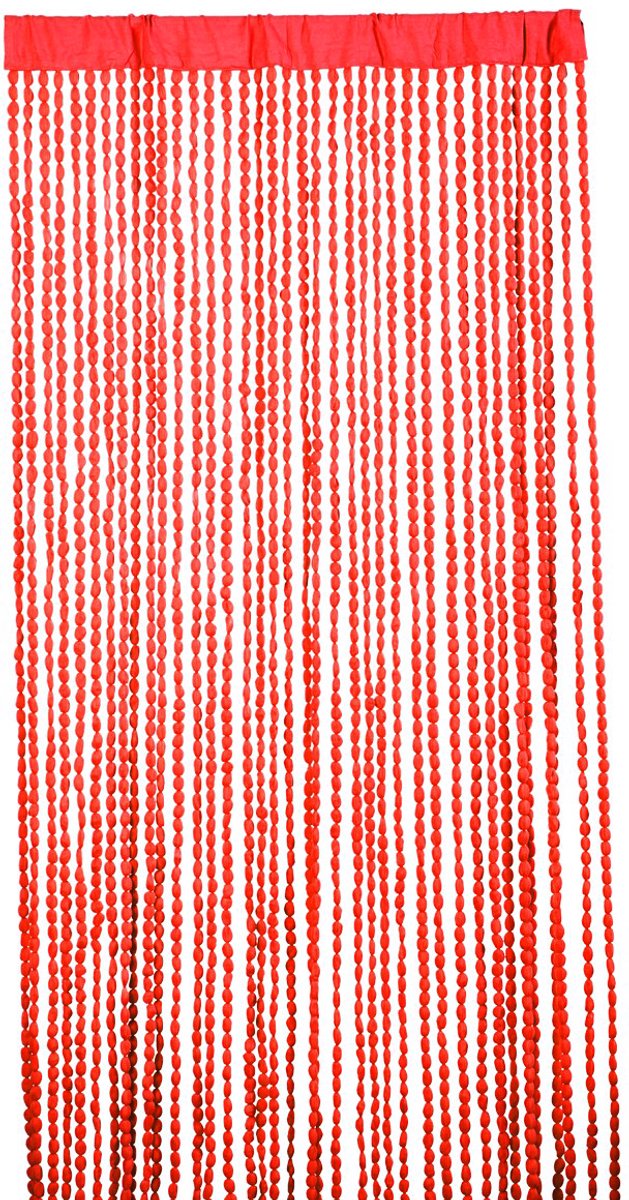 Bergen Draadgordijn rood 90cm250cm