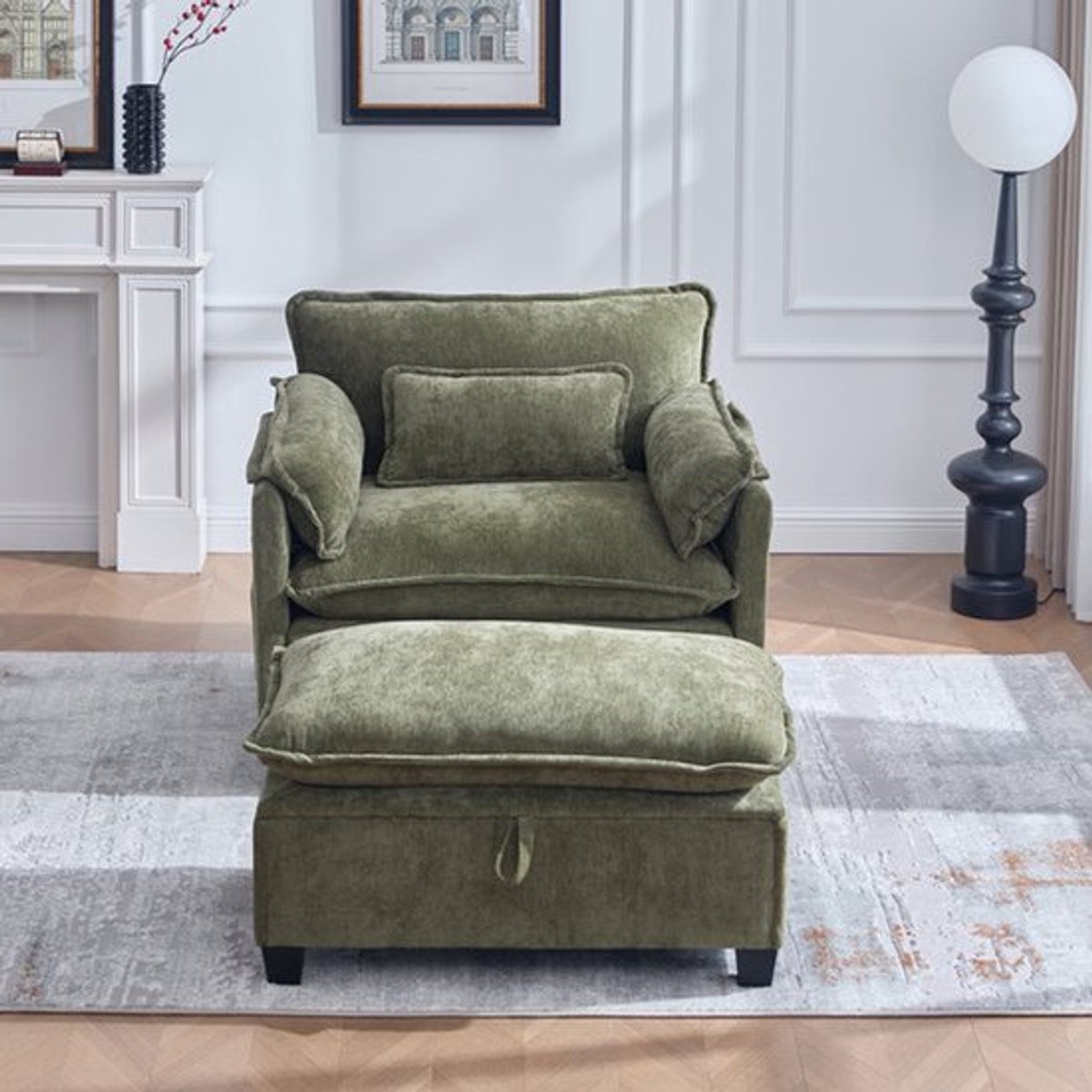 Relaxstoel – Fauteuil – Loungestoel – Vloerstoel – Zitzak – Extra Groot Formaat – Premium