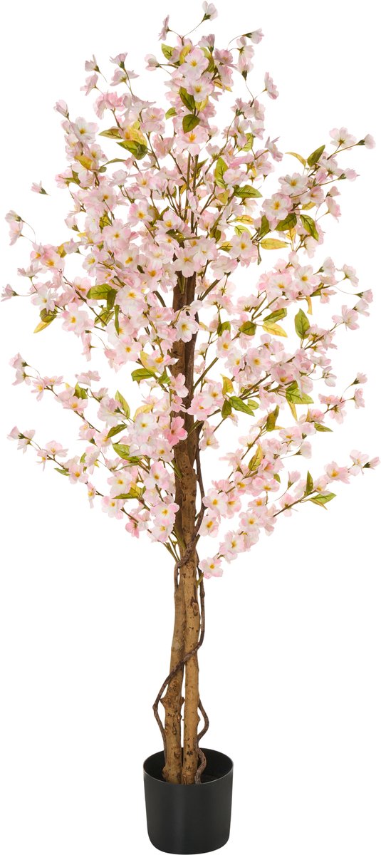 SAKURA - Kunstplant - Roze - 150 cm - Synthetisch materiaal