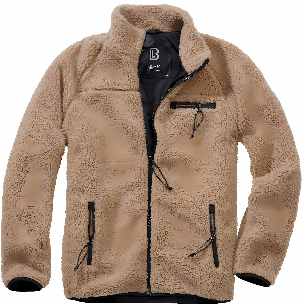 Brandit - Teddyfleece Jacket - 3XL - Beige