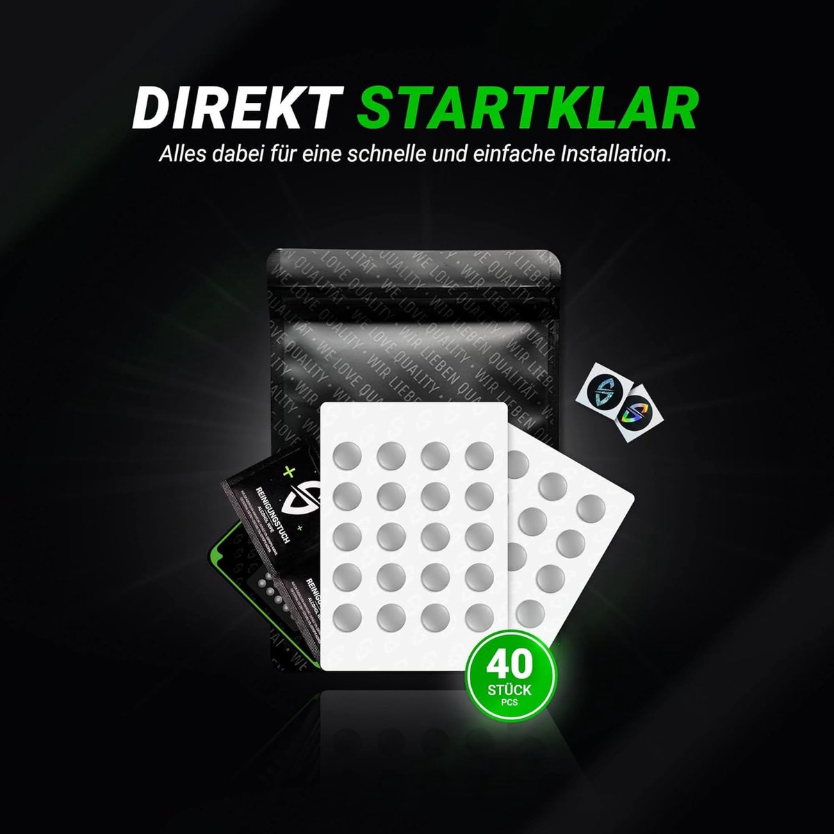 SnelShoppen - SensoryBoost FPS Dot-Skates (PTFE) - Universele muisvoetjes voor optimale controle en soepele glijding op stoffen en glazen muismatten (