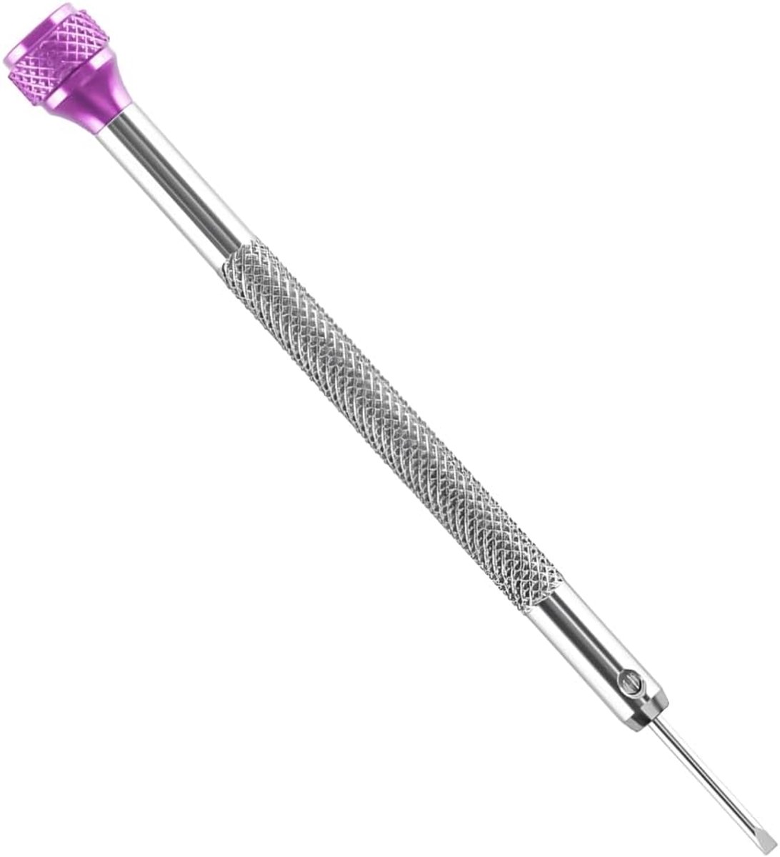 SnelShoppen - Professionele Schroevendraaier voor Rolex Submariner Oyster Jubilee President 116610 116613 116618 116619 - 1.6MM Rubber Tip, RVS, Antis