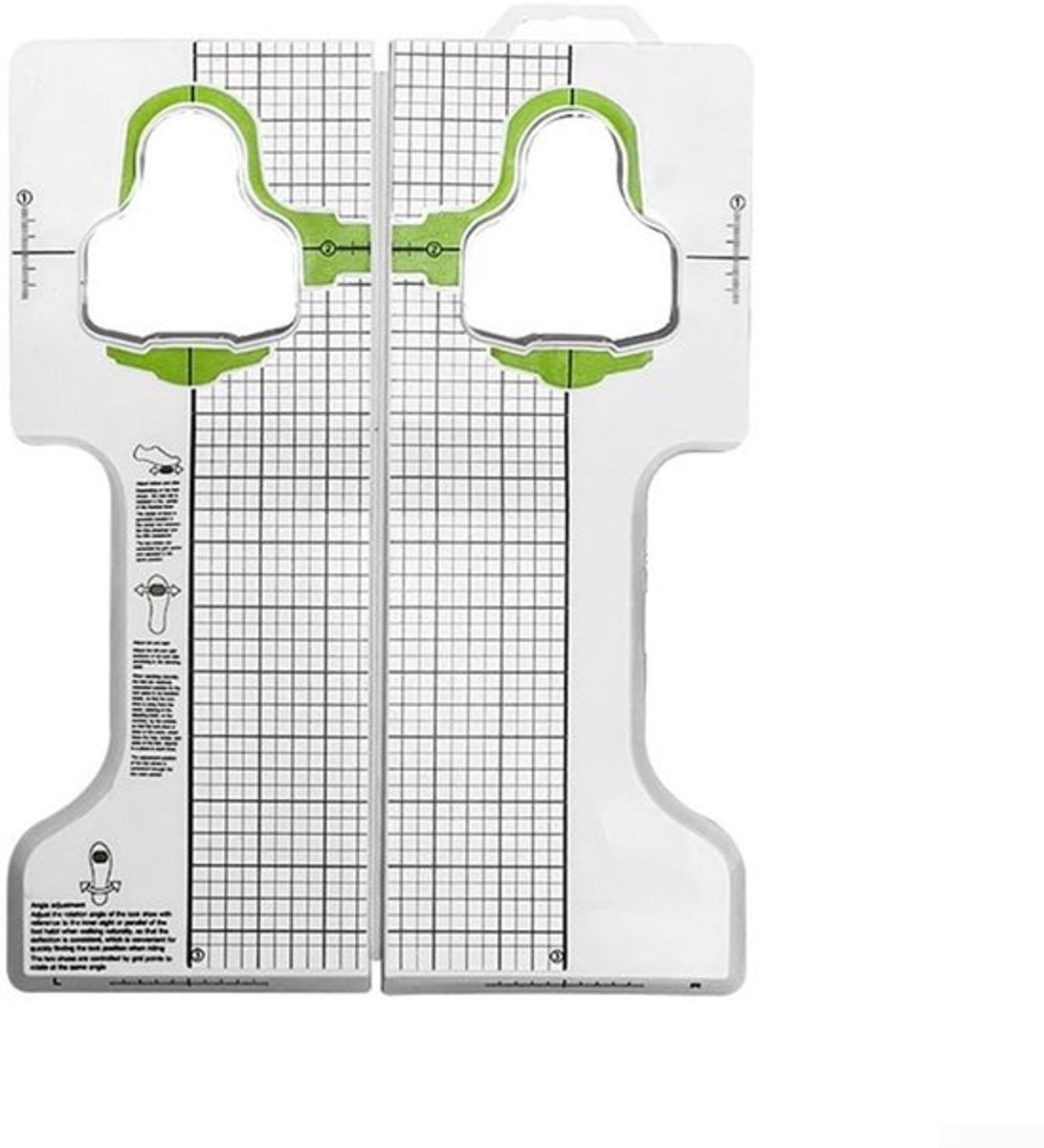 Pedaal Cleat Aanpassingsgereedschap - Fijnafstelling - Voetplaatsing - Compatibel met Schoenhaken - Verbeterde Rijprestaties - Lichtgewicht Polypropyleen - Fietspedaal
