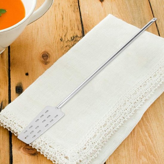Roerstaafje - Keukengereedschap - Drankjes Mengen - Verlengde Versie - 62.5 cm - Zilver — afbeelding 4