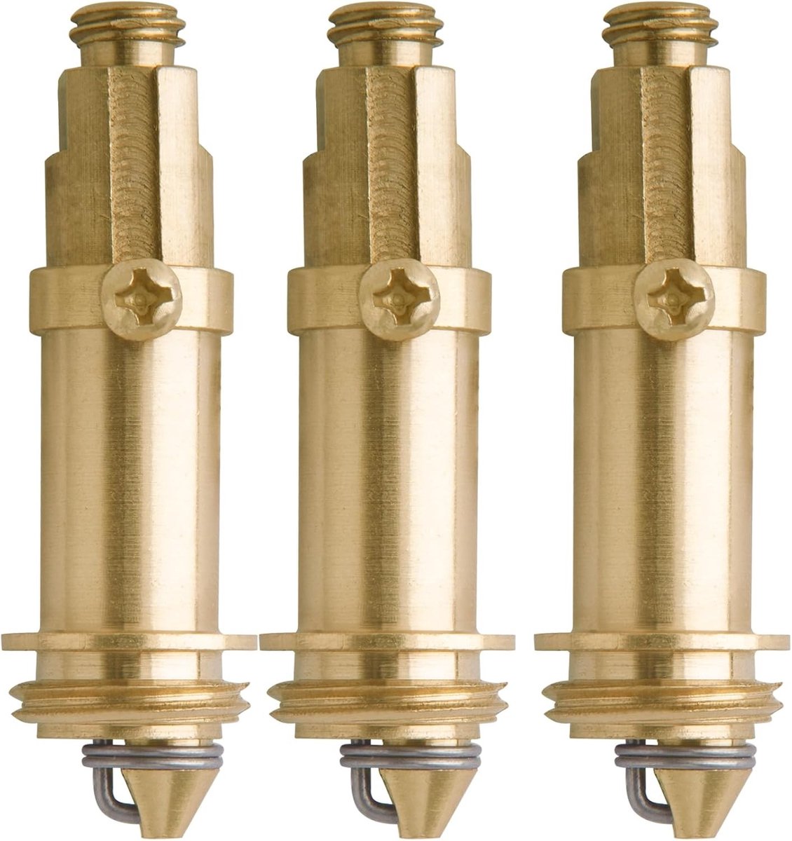 3-delige Click Clack Plug Set van Messing, Pop-Up Afvoerplug Vervanging voor Afvalwater en Waswater Stopper