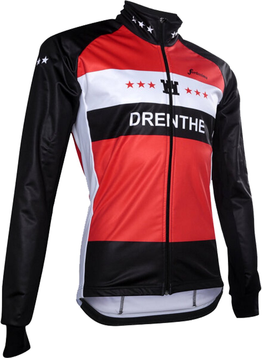 Fortissima Fietsjack Windtex - Fietsjas - Heren en Dames - Maat XS - Team Drenthe
