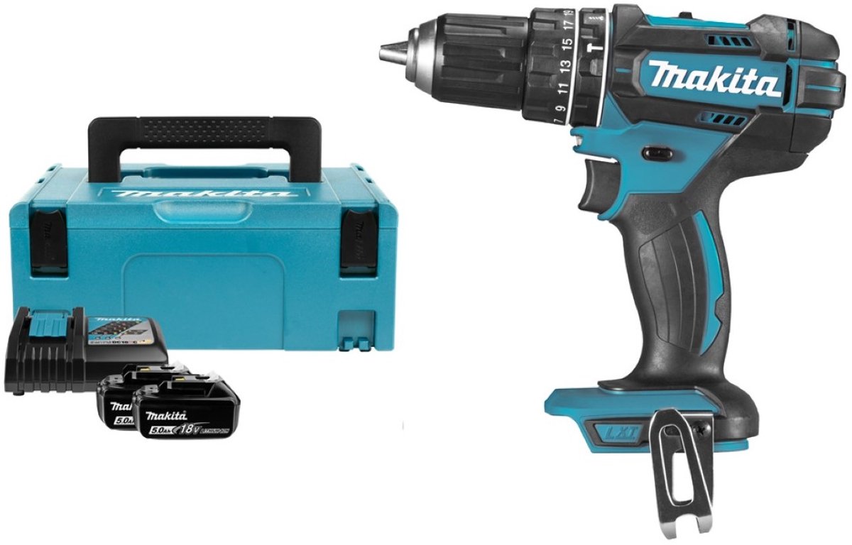 Beste Accuboormachines 2026 Makita DHP482RTJ