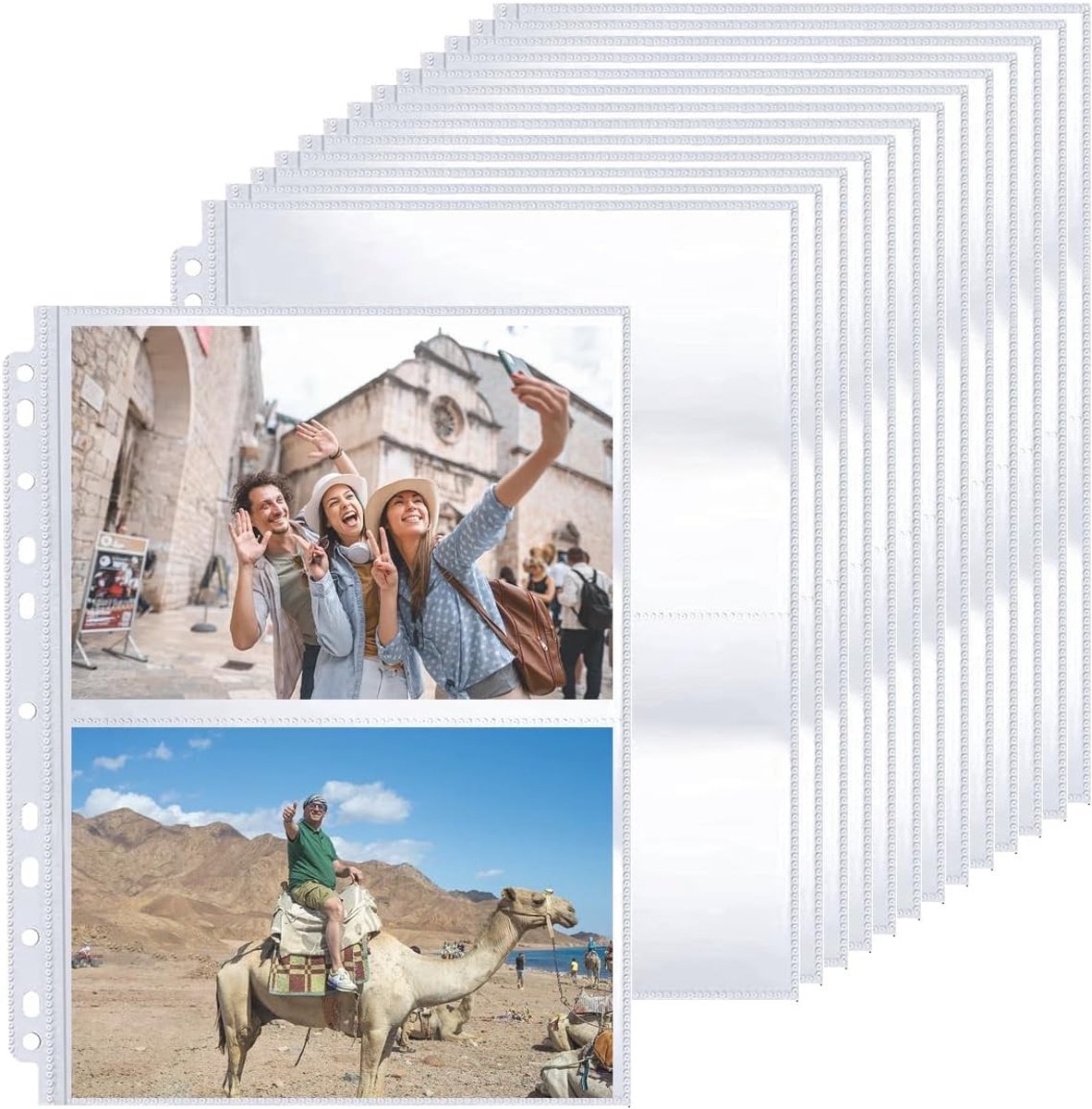 A4 fotohoezen 120 micron - 30 stuks - geschikt voor A4 ringband - bescherm je foto's - ShopVlot