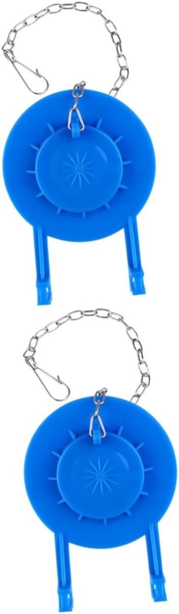 Toilet Afvoerklep - Toilet Reservoir Accessoire - Water Besparen - Eenvoudige Installatie - 107 cm - Zwart