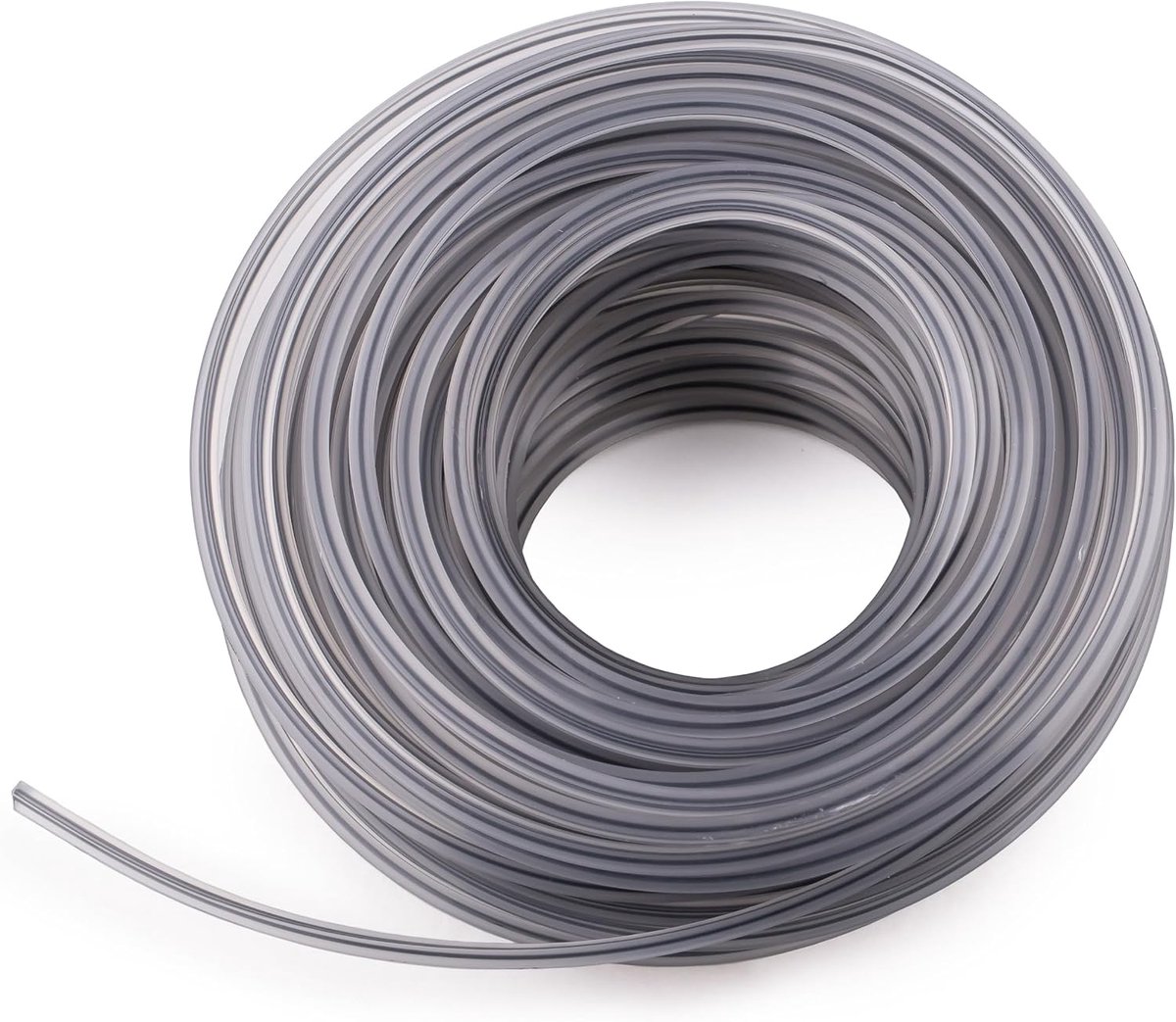 Draad 2,7 mm x 15 m - Maaidraad Trimmerdraad, Trimmerdraad - Grastrimmerspoelen - Bosmaaidraad voor Gazon, Onkruid - rond - Tuinieren