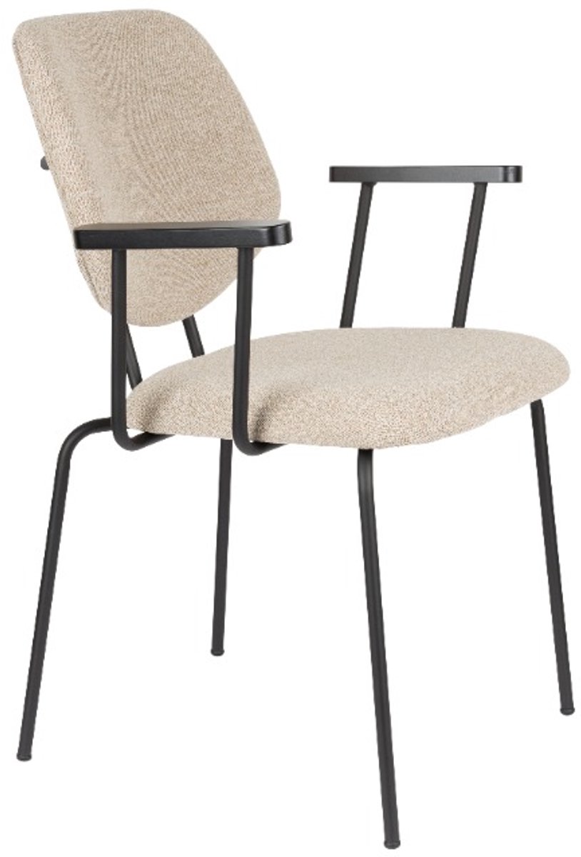 ANLI STYLE Armchair Zelo Beige - set van 2