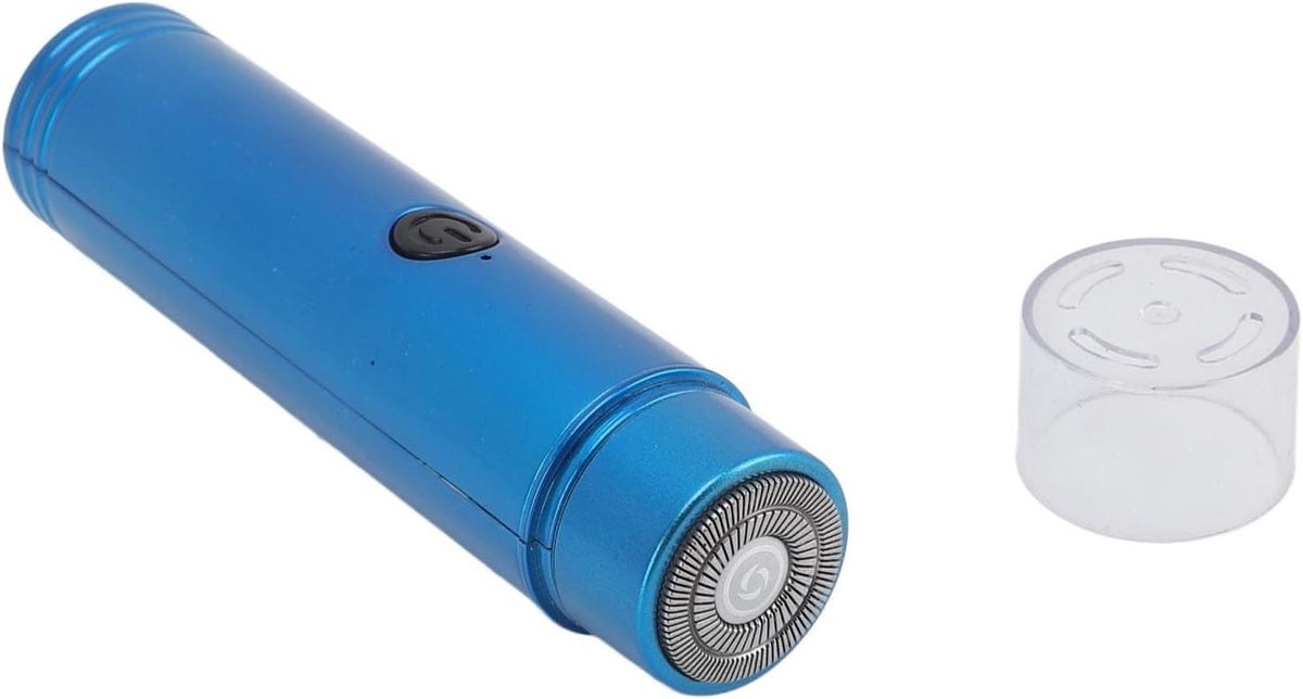 Mini Baardtrimmer - Elektrische Tondeuse - Dagelijks Gebruik - Precisie Trimmerkop - 70 g - Blauw