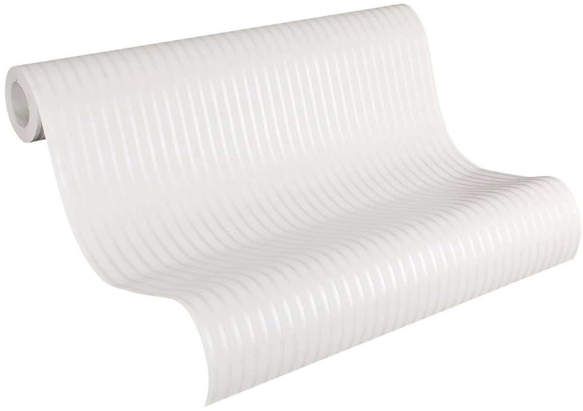 A.S. Création – 223082 – Vliesbehang – Beige / Wit