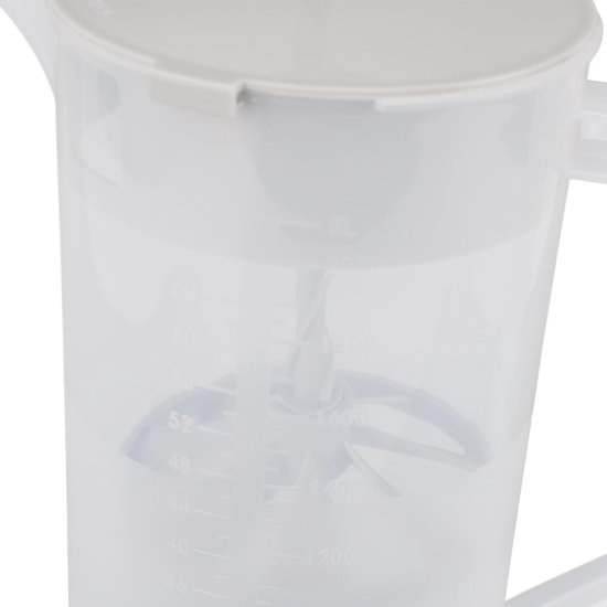 Handmatige Sapcentrifuge - Blender Vruchtensap Maker - Gezond Sap Maken - Grote Capaciteit - 2000 ml - Wit — afbeelding 3